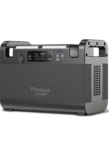 Teksan Go On 1500w Taşınabilir Güç Istasyonu, Güç Kaynağı