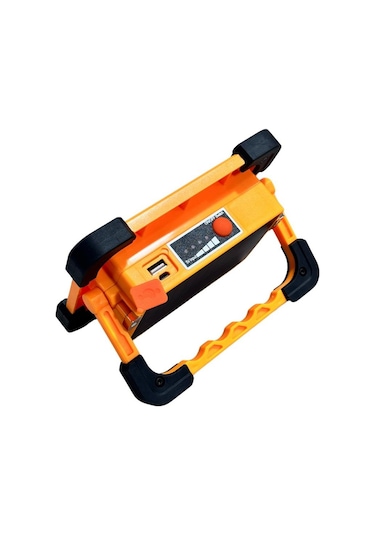 Lambada Solar 12v Cob Ledli El Projektörü Güneş Enerjili-şarjlı Usb Çıkışlı Mıknatıslı