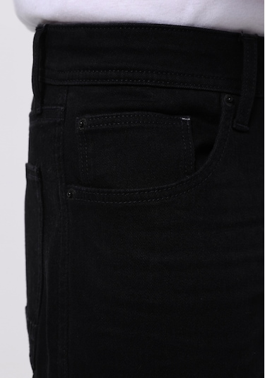 Colins Regular Fit Orta Bel Daralan Paça Erkek Black Black Denim Pamuklu Jean Pantolon Cl1071698 Q1.v1 Dn06270 Siyah