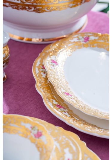 Madeline 12 Kişilik 60 Parça Porselen Yemek Takımı