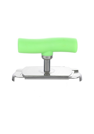 Samdoo Paslanmaz Çelik Kavanoz Açacağı - Her Boyutta Kavanoz Ve Şişe İçin Pratik Mutfak Aleti, Yeşil Gümüş