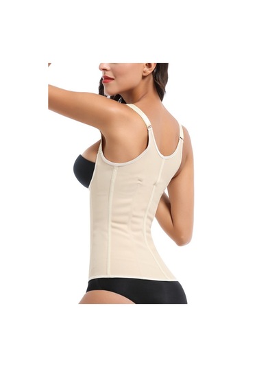 Pastimore Askılı Ten Latex Korse Ten