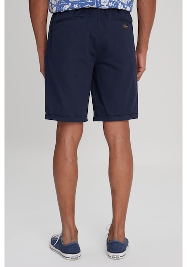 Regular Fit Normal Kesim %100 Pamuk Normal Bel Lacivert Chino Şort L231406410 Lacivert