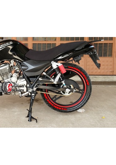 MİCHELİN Motorsiklet Lastik Yazısı Sticker 8 Adet ı