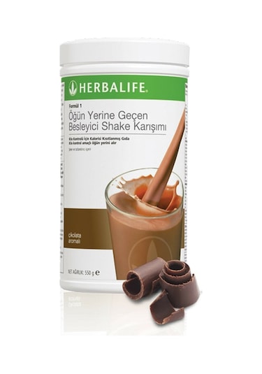 Herbalife Çikolatalı Shake Karışım 550 G