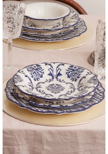 Karaca  Maren 24 Parça 6 Kişilik Yemek Takımı