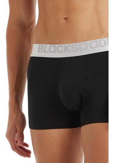 Erkek Modal Elastan Boxer Silver 9302 Siyah