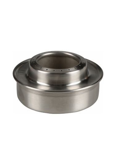 Mufunye Çadır Ve Pikniklerde Kullanım İçin Taşınabilir Alkollu Ocak, Katlanabilir - Dayanıklı Çelik Ve Alüminyum Malzeme Gümüş