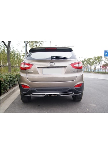 Hyundai İx35 Ön Arka Tampon Koruma Oem Stil Ledli 2009-2016