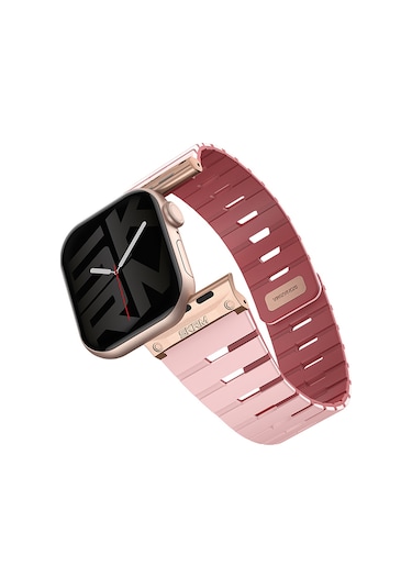 Watch 40mm Skinarma Gemini Serisi Tpu Magnetik Silikon Kordon Pembe