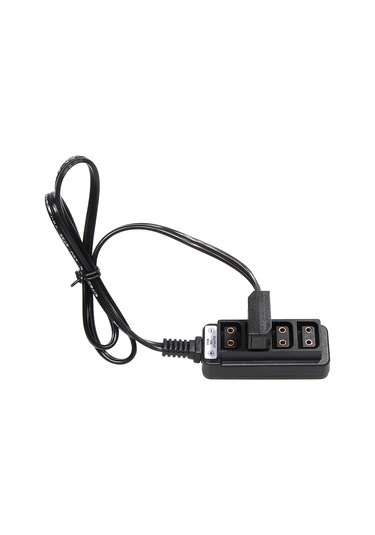 Yaleker Kamera Bataryası Geliştirici Kablosu, B Tipi Erkekden 4'lü Dişeye, 10a Akım, 60cm, Çoklu Cihaz Besleme Wireless Alıcılar, Monitörler