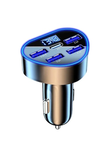 66w Araba Pd Qc3.0 5 Portlu Hızlı Şarj Adaptörü İphone Abd A-cn