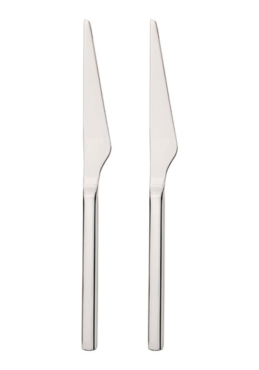 Mudo Home New Premıum Steel 2'li Tatlı Bıçağı Gümüş