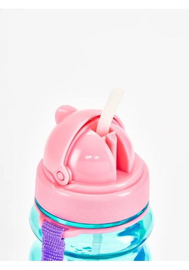 The Smurfs Çocuklar İçin Pipetli Su Şişesi 350 Ml 270507462 Turkuaz