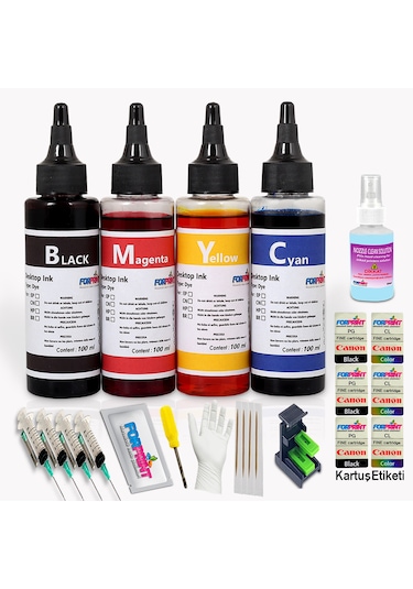 Canon Pg- 46-Cl-56 Kartuş Dolum Seti 4X100 ML E404/E414/E464/474
