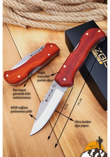 Paduk Sap Kamp Çakısı Outdoor Piknik Çakısı Bahçe Çakısı Çkw-473 Çok Renkli