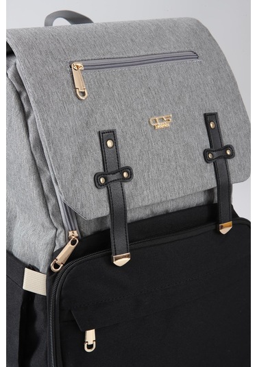 Ççs 51768 Anne Bebek Çantası Gri