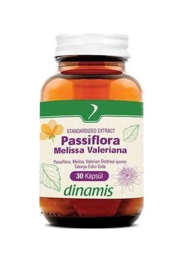Dinamis Passiflora 30 Kapsül
