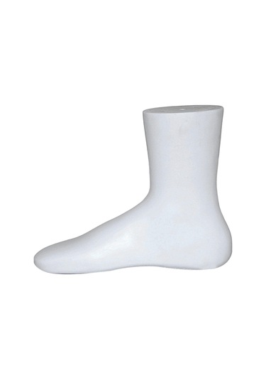 Suntek Ayakkabı Kalıp Çorap Ekran Manken Ayak Modeli Beyaz
