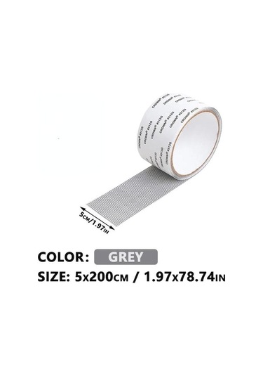 Novahub Gri Cibinlik, Sineklik, Pencere Tamir Bandı, Böcek Ve Sinek Geçirmez Ağ, Delikler İçin Güçlü Tamir Yaması