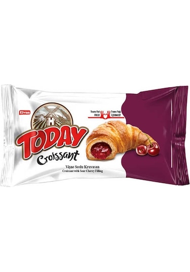Today Kruvasan Vişneli 40 Gr. 6 Adet (1 Kutu)
