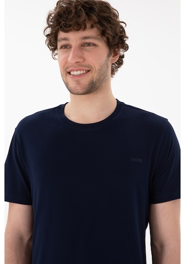 U.S. Polo Assn. Erkek Regular Fit Bisiklet Yaka Lacivert Basic Tişört 50305928-VR033 U.S. Polo Assn. Erkek Regular Fit Bisiklet Yaka Lacivert Basic Tişört 50305928-VR033