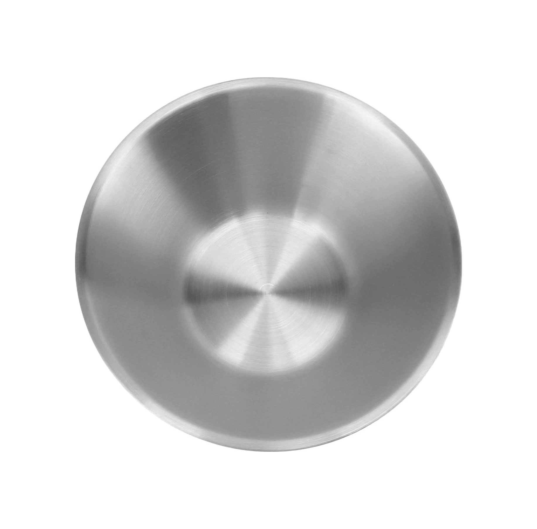 Kosona 304 Paslanmaz Çelik İki Katlı Kase - Isı Koruyucu, El Yanması Engeli, Çorba, Salata, Tatlı Kullanıma Uygun 15cm