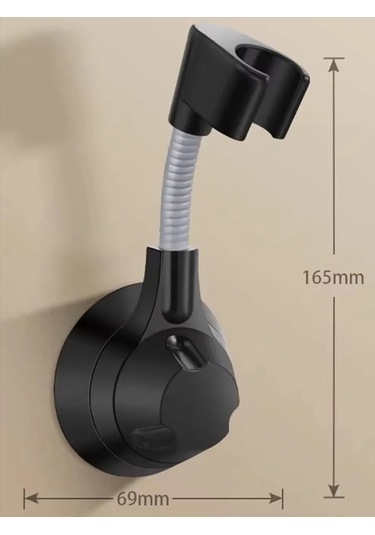 Menko Banyo İçin Duş Askısı 443502203 Siyah