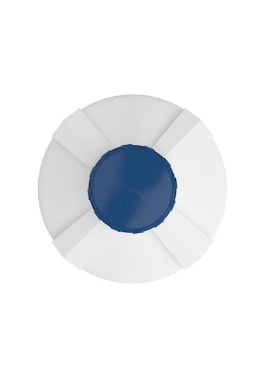 2000 Litre Polietilen Dikey Su Deposu - Beyaz