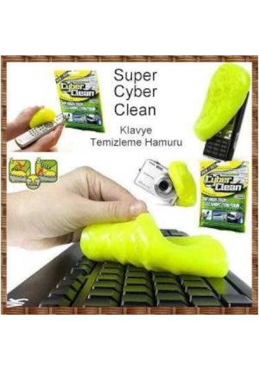 Mucize Temizlik Hamuru Araç İçi Oto Klavye Telefon Temizlik Jeli N11.977