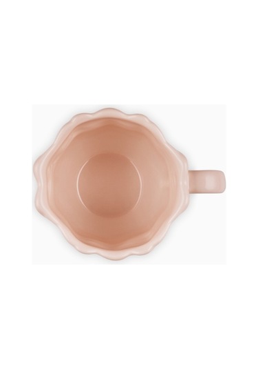 Le Creuset Seramik Çiçek Desenli Kupa Peche