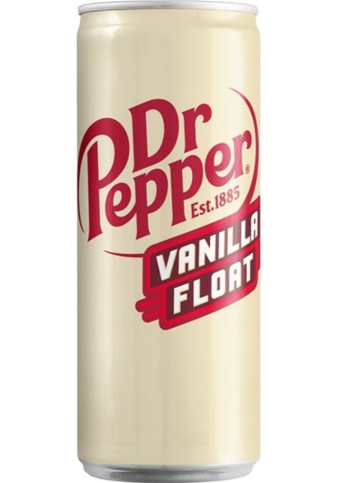 Dr Pepper Vanilla Float - Vanilyalı Gazlı İçecek 330 Ml