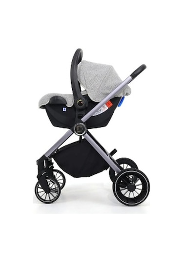 Duux Pro Max Travel Sistem Bebek Arabası Light Grey-10402