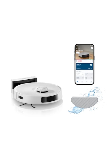 Bosch Spotless Advanced BCRC2W Akıllı Robot Süpürge