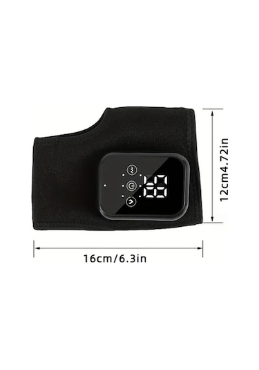 Motion003 Usb Şarj Edilebilir Ayak Masaj Aleti Siyah 2 Kullanımı Kolay Ev Ve Tatil Hediyesi Altın