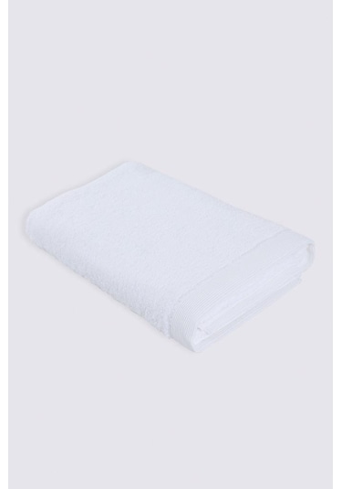 Ecocotton Elena Ayak Havlusu 50x80 Beyaz Çok Renkli