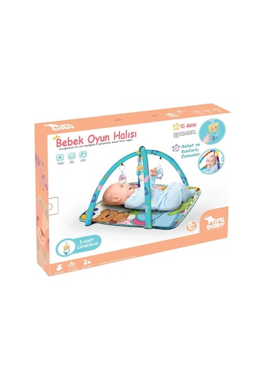 Erdem Oyuncak Oyun Halısı Mavi 71c95r70123n1