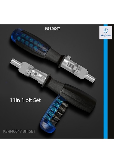 Kingsdun 10 U 1 Arada Circirli Çift Yönlü Tornavida Seti Ks-840047