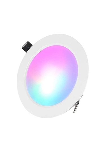 Yaleker 5w Rgbw Led Panel Işık, 16 Renk Ve 4 Flaş Modu, Uzaktan Kumandalı, 800lm Parlaklık, Ac85-265v Diğer