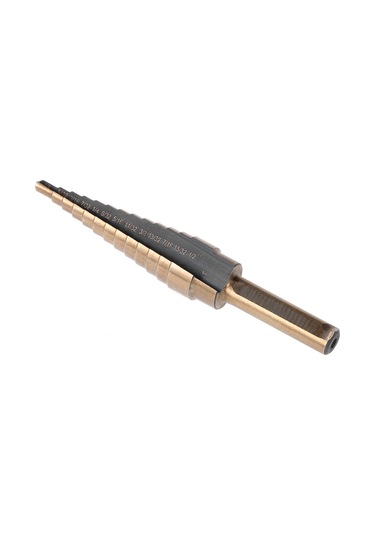 Suofeng 5 Parça Hss 4241 Merdiven Matkap Seti, Çelik Levha İçin Farklı Boyutlarda, Alüminyum Kutulu, Çok Amaçlı Delme