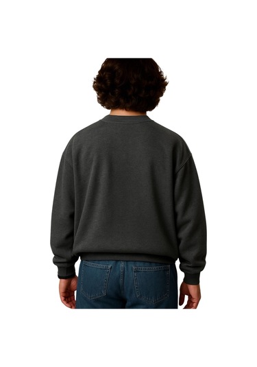 Erkek Büyük Beden 122 Kilo-158 Kilo Arası İçin Uygun Geniş Kalıp Bisiklet Yaka Pamuklu Selanik Kazak Antrasit Erkek Büyük Beden 122 Kilo-158 Kilo Arası İçin Uygun Geniş Kalıp Bisiklet Yaka Pamuklu Selanik Kazak Antrasit