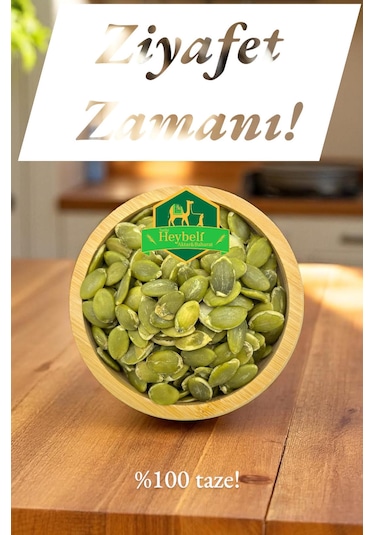 Heybeli Aktar Baharat Kabak Çekirdeği İçi 1 Kg Vakumlu Ambalaj