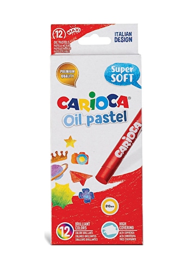 3 Adet Carioca Yağlı Pastel Boya 12li Diğer