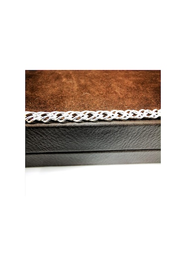 Omar Silver Erkek Rambo Gümüş Bileklik 6,5 Mm