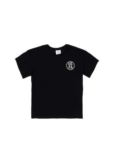 U.s. Polo Assn. Erkek Çocuk Siyah Tişört 50298981-vr046 Siyah