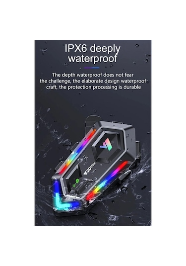 Smith Y20 Max Motosiklet Bluetooth 5.3 Kask İnterkom