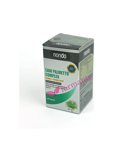 Nondo Saw Palmetto Complex 60   Kapsül