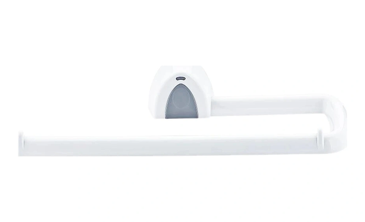 Kağıt Havlu Asacak Beyaz Plastik Yapışkanlı - Duvara Monte Kahverengi