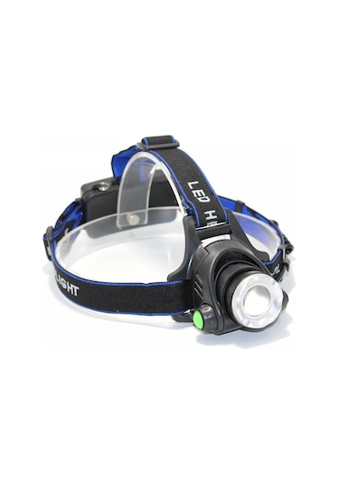 Techtic 6000 Lümen Şarjlı Kamp Balıkçı Feneri Kafa Lambası Beyaz