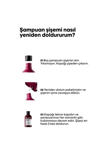 Vitamino Color Spectrum Boyalı Saçlar İçin Solma Karşıtı Refill Şampuan 500 Ml